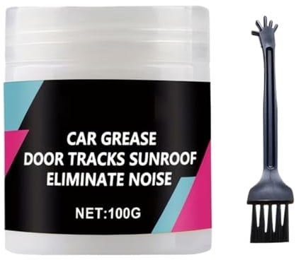 Lubrifiant Charnière Porte – Graisse Haute Performance Résistante Intempéries | Anti Grincement Produit | Rails Coulissants Automobile Entretien Voiture Camion Camper SUV Garage Protection Métal