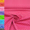 MAGAM-Stoffe Amelie Blümchen Baumwollstoff Oeko-Tex Meterware 50cm (03. Pink)