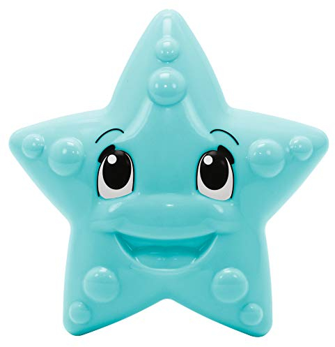 Simba 104010073 - ABC Badelicht, schwimmender Seestern mit Licht, mit Farbwechsel, 12cm, ab 12 Monate