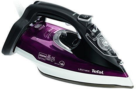 Tefal FV9788 Ultimate Anti Scale Steam Iron, 3000 Watt, Dark Red