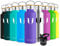 Super Sparrow Gourde Isotherme - Bouteille Isotherme - 500ml - Gourdes Inox Bouche Standard - Gourde Enfant sans BPA, pour Sport, Gym, Voyage