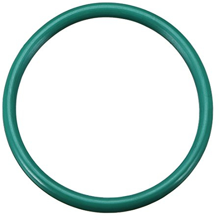 sourcing map Packung von 1 Fluor Gummi O-Ringe Dichtungsdichtung FKM 46mm OD Grün Langlebig 39,8mm ID mit Wärmebeständigkeit für Maschinen Installation