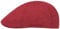 Stetson Texas Cotton Flatcap mit UV Schutz 40+ - Schirmmütze aus Baumwolle - Unifarbene Mütze Frühjahr/Sommer Bordeaux M (56-57 cm)