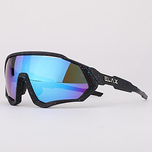 WQZYY&ASDCD Sonnenbrille Herren Damen Photochrome Fahrradbrille Männer Frauen Outdoor Radfahren Mountainbike Radfahren Brille Straße Fahrradbrille 1 Objektiv-11_Elax-Zubehör