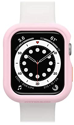 OtterBox All Day Bumper für Apple Watch Series SE 2. gen/SE 1. gen/6/5/4 44mm, stoßfeste, sturzsichere, schlanke Schutzhülle für Apple Watch, schützt den Display und die Kanten, Rose