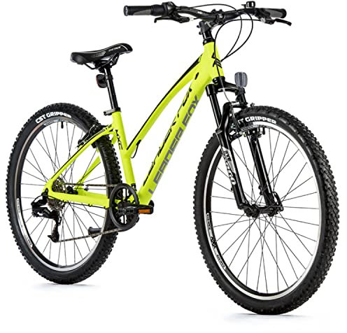 26 Zoll Mountainbike Leader Fox MXC Lady Fahrrad MTB 8 Gang Rh36 cm Neon Gelb