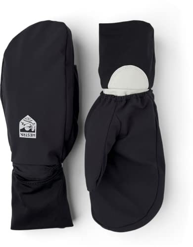 HESTRA Unisex Tactility Pull Over 5 Finger Handschuhe Schwarz 10