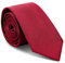 URAQT Herren Krawatten, Klassische Schmale Krawatte 6 cm für Herren, Elegant Hochzeit Krawatte für Büro oder Festliche Veranstaltunge(Rot)