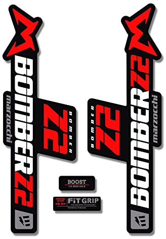 Adesivi compatibili con forcella bici e-bike Marzocchi Bomber Z2