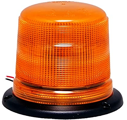 LED-MARTIN Rundumleuchte SESTO - 11 Blitzmuster - gelb - 3-Punkt