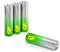 GP Lot de 4 Piles Super alcalines AA 1,5 V, idéales pour alimenter Les appareils du Quotidien, Nouvelle Technologie G-Tech Longlife