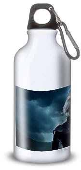X Men Tribute Storm Aluminium Water Bottle (24H Thermos) Reusable 330ml to 750ml, X Men Tribute Storm (Aluminium, Carabiner S 400ml)