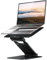 NULAXY Laptop Ständer, Ergonomischer Notebook Ständer Höhenverstellbar von 2,1 bis 21, Unterstützt bis zu 22 Pfund Laptopständer für Schreibtisch Compatible with MacBook All Laptops 10-17 (Schwarz)