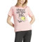 adidas Femme Positivity Graphic Tee, Semi Pink Spark, S