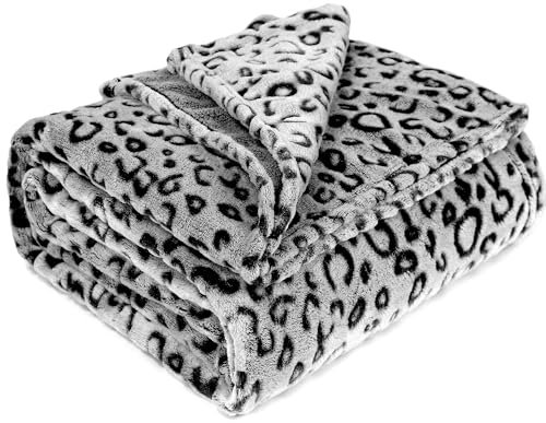 MIBOI Schwarze Überwurfdecke aus weichem Fleece, Couchdecke, warmes Bett, gemütlich, schwarze Überwurfdecken für Kinder, Jungen, Teenager