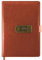 Qefuna Tagebuch mit Schloss, A5 PU Leder Tagebuch mit Code 200 Seiten, 100Gsm Papier, Vintage Reading Journal Tagebuch mit Schloss für Frauen & Männer,(Kaffee)