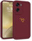 ChoosEU Cover per Honor 90 Lite 5G Silicone Custodia Disegni Elegante Colorate Custodia Morbido per Ragazze Donne Uomo Ragazzo Antigraffio Protezione TPU Case Copertura Antiurto - Vino Rosso