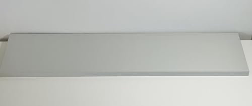 Dekoleidenschaft Wandregal SOLIDO 10 Farben 8 Größen, Regalboden Fachboden Regalbrett (grau, 120x20 cm)