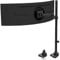 VIVO Soporte de escritorio para monitor ultra ancho extra alto para pantallas ultraanchas de hasta 49 pulgadas, soporte ajustable con abrazadera soporta 44 libras, VESA de hasta 100 x 100 mm, negro,