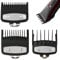 3 Stück Haarschneidemaschine Aufsätze für Wahl, Clipper Guards Haarschneider Führungskämme Aufschiebekämme für Schermaschine, Geeignet für Den Heimgebrauch in Friseursalons und Friseurläden