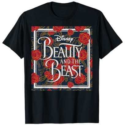 Disney Die Schöne und das Biest Roses Graphic T-Shirt T-Shirt