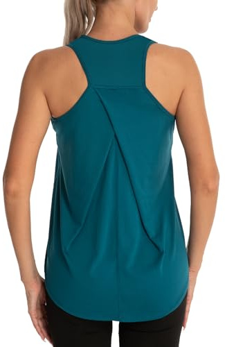 Dawnrole Gym Tops für Frauen ärmellose Yoga Fitness Shirts Racerback Sport Top Frauen