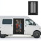 Trsaow 178 * 133 cm Mosquitera magnética Compatible con VW para Puertas correderas. Mosquitera Protectora contra Insectos y Sol. Red de Sombra para Puertas Laterales de Camping