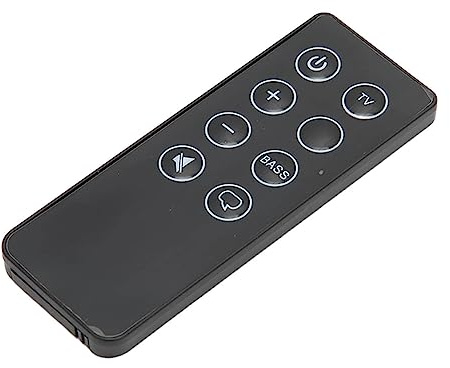 soundbar remote, Universal Soundbar Remote Control Replacement - Compatible with 418775, 410376, 431974, 845194 - Simple Operation, Ergonomic Design, ABS Material, for Lost or Damaged Remotes