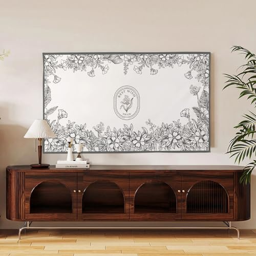 GJGHKLHL Universelle TV-Abdeckung, 19–80 Zoll, bunt, staubdicht(C,28in)