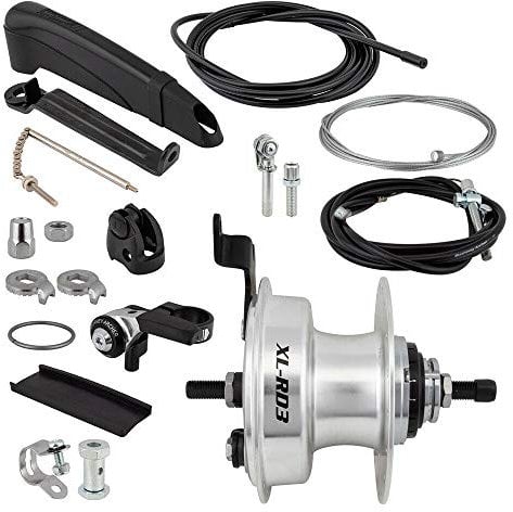 Sturmey Archer XL-RD3 Trommelbremse hinten Nabe 36G 3SP Silber