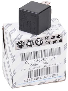 originale Fiat relè/interruttore remoto, 12 V 50 A per Aria condizionata Fiat, Alfa Romeo, Lancia Abarth OE 11130287