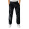 Carbonn - Pantalon de Cuisine Noir élastiqué XL Noir
