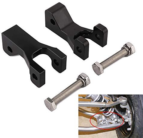 Motorrad CNC Aluminium ATV Stoßdämpfer Front Tieferlegungs-Kit für TRX 450R YFZ450 Raptor 700 (nur Original-A-Arms) Dirt Bike