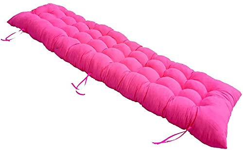 DanChen Rectangle Bench Cushion,2 3 Seater Thick Chair Cushion Mat Seat Pad,Outdoor Sun Lounger Cushion,Indoor Chair Cushion,Patio Swing Mat,Garden Furniture Replacement Pad Sunbed Mattress