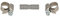 Airfit 50022SK Schlauchkupplung für Ø 8 mm Schlauch mit 2 Schlauchschellen 10-16 mm W2