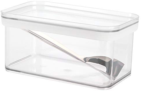 Beurrier avec couvercle et couteau, récipient à beurre en plastique incassable hermétique pour comptoir ou réfrigérateur, pour 500 g de beurre(900ML)