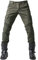 sigaer Pantalones de Motorista para Hombre,Transpirables,Resistentes al Desgaste,con 2 Pares de Protecciones en Cadera y Rodillas,Almohadillas extraíbles(Verde Militar,3XL)