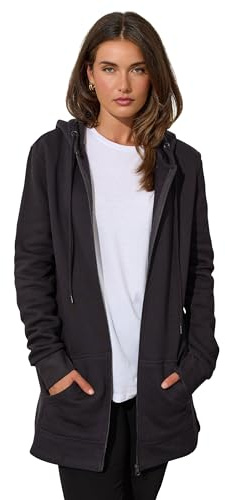 Long Tall Sally - Lts Tall Cotton Longline Hoodie - Women's