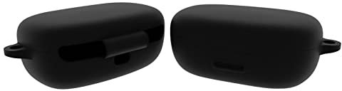 GIOPUEY Funda Compatible con JBL Endurance Peak 3, Ultradelgado Silicona Case Cover, Anti-caída, Portátil - Negro