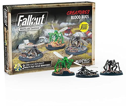 Fallout Wasteland Warfare Modiphius Entertainment Creatures: Blood Bugs | Miniatures | Unpainted