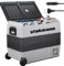STAKMANN Frigorifero Portatile con Compressore 12V 220V, Frigo Congelatore con 2 Scomparti, Ruote e Manici Laterali, AC-DC 12/24 V, Ideale per Auto, Camper, Barca, Viaggi, Picnic (60 Litri)