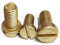 5–100 Stück M2 M2,5 M3 M4 M5 M6 M8 Messing-Schlitz-Zylinderschraube DIN84 Messingschraube Messingschraube GB65 (Color : M3x16 (50pcs))