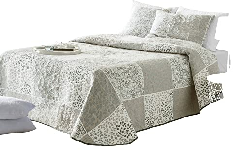 Erwin Müller Tagesdecke Taupe Größe 250x270 cm