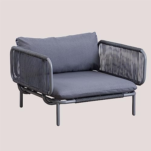 SKLUM Module für Roubly Gartensofa Grau Anthrazit