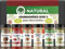 Natural Welt Gewürze Set 6 Gewürzdosen (525 g) I Basicgewürze Serie 2 I Essentielle Kräuter und Gewürze I Gewürz Geschenk Set für Männer/Frauen