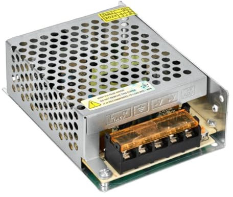 Jandei - Transformateur d'alimentation 110/220V AC à 24V DC 60W 2,5A, Installation intérieure IP20 pour bande LED, néon ou appareils basse tension