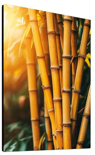 Diamond Art Kits Bamboo Diamond Painting 20x28In, Plant Paint by Numbers with Rhinestones on Canvas, Cross Stitch Embroidery Colorful Gem Art Crafts for Adults As Home Wall Decor, Gifts model/-20405