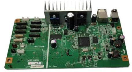 SEFNPOME Gebrauchtes Formatter Hauptmotherboard kompatibel mit P400 P408 P405 P407 P408UV Cracked Version No Chip erforderlich