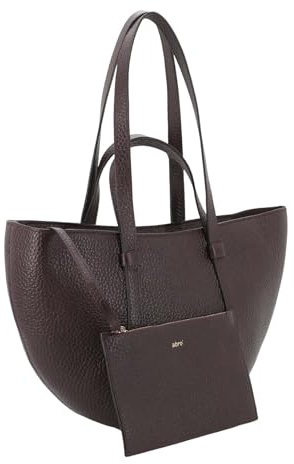 Abro Schultertasche Leather Tekla Shopper Cosmo Burgundy Beere