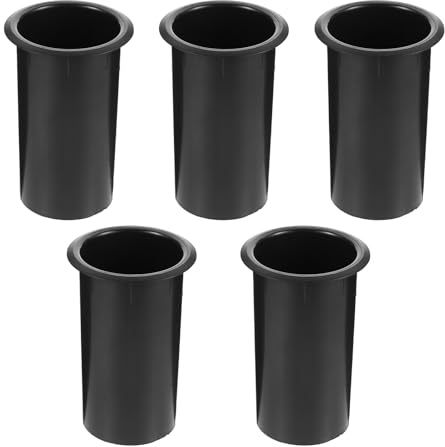 BESPORTBLE 5PCS Plastic Woofer Box Port Tube Speaker Hole Replacement Bass Reflex Air Outlet for Subwoofer Speaker Size 60x110mm Supply and Repair